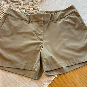 Nike Women's Tan Golf Shorts